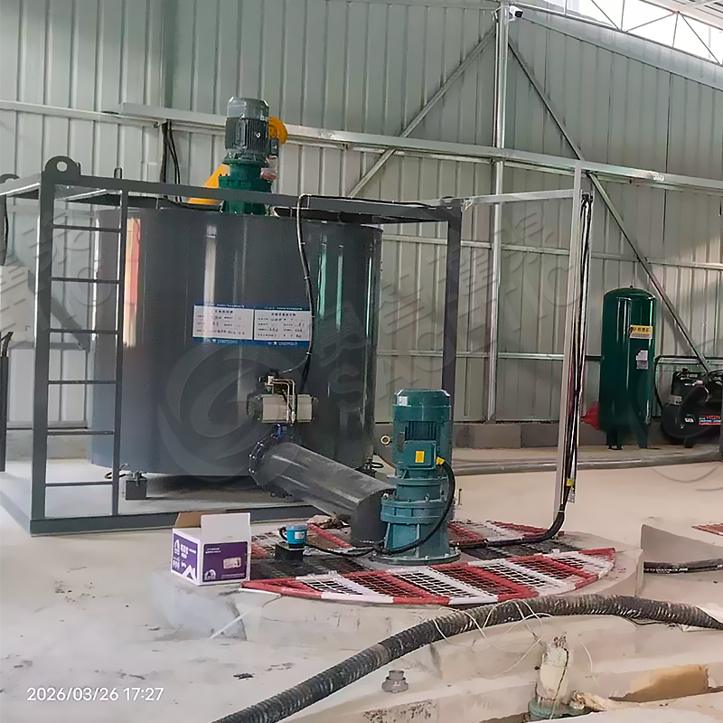 煤礦防治水高速渦流制漿機