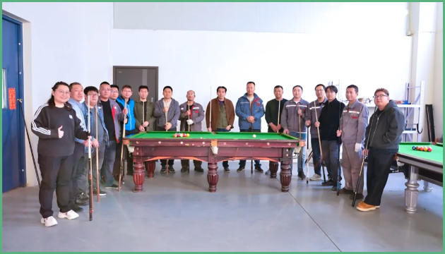 赛智灌浆首届“聚力杯”台球赛圆满落幕！