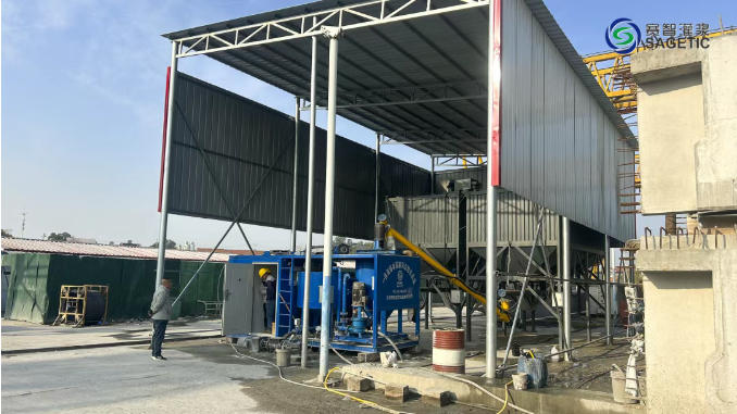 一体化集中制浆站