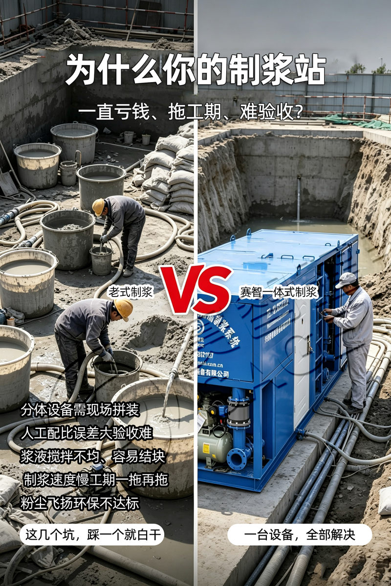 矿山井下一体式制浆站 矿山井下一体式制浆站