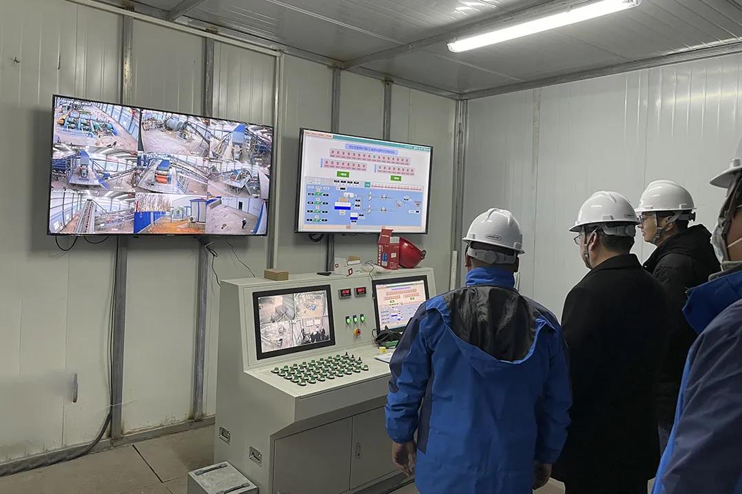 煤矿煤矸石破碎充填综合控制系统