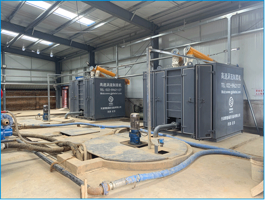 高速渦流制漿機(jī)施工圖 高速渦流制漿機(jī)施工圖