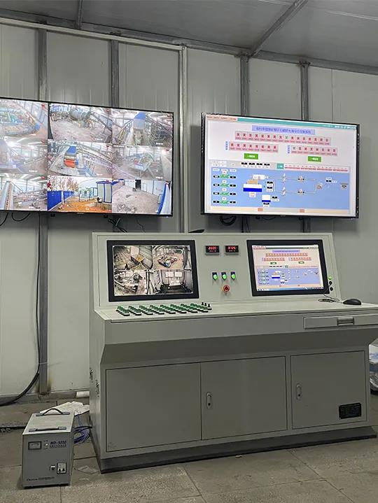 煤矿煤矸石破碎充填综合控制系统