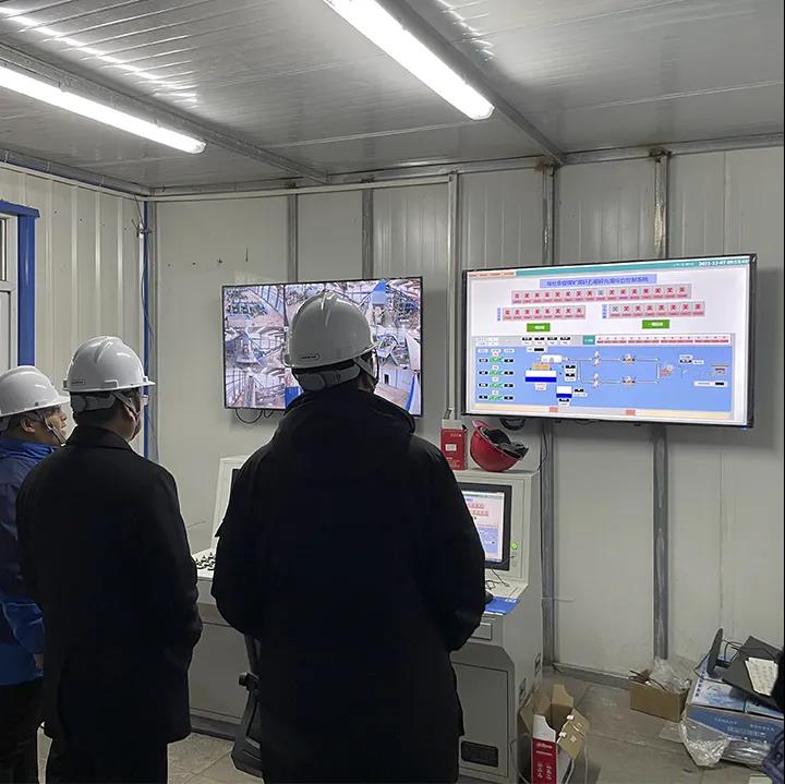 煤矿煤矸石破碎充填综合控制系统