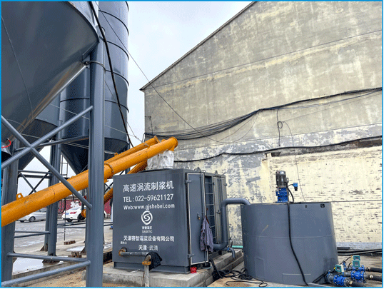 高速渦流制漿機(jī)施工圖 高速渦流制漿機(jī)施工圖