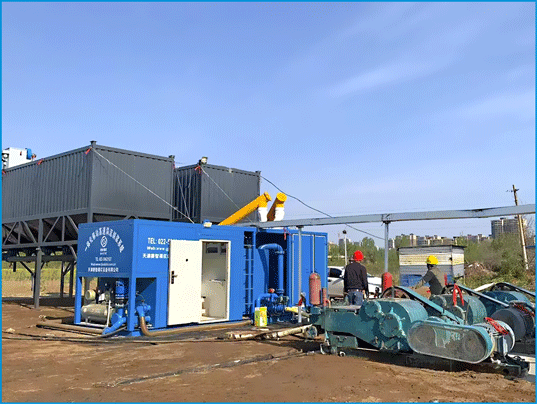 一體化移動高速渦流制漿系統(tǒng)