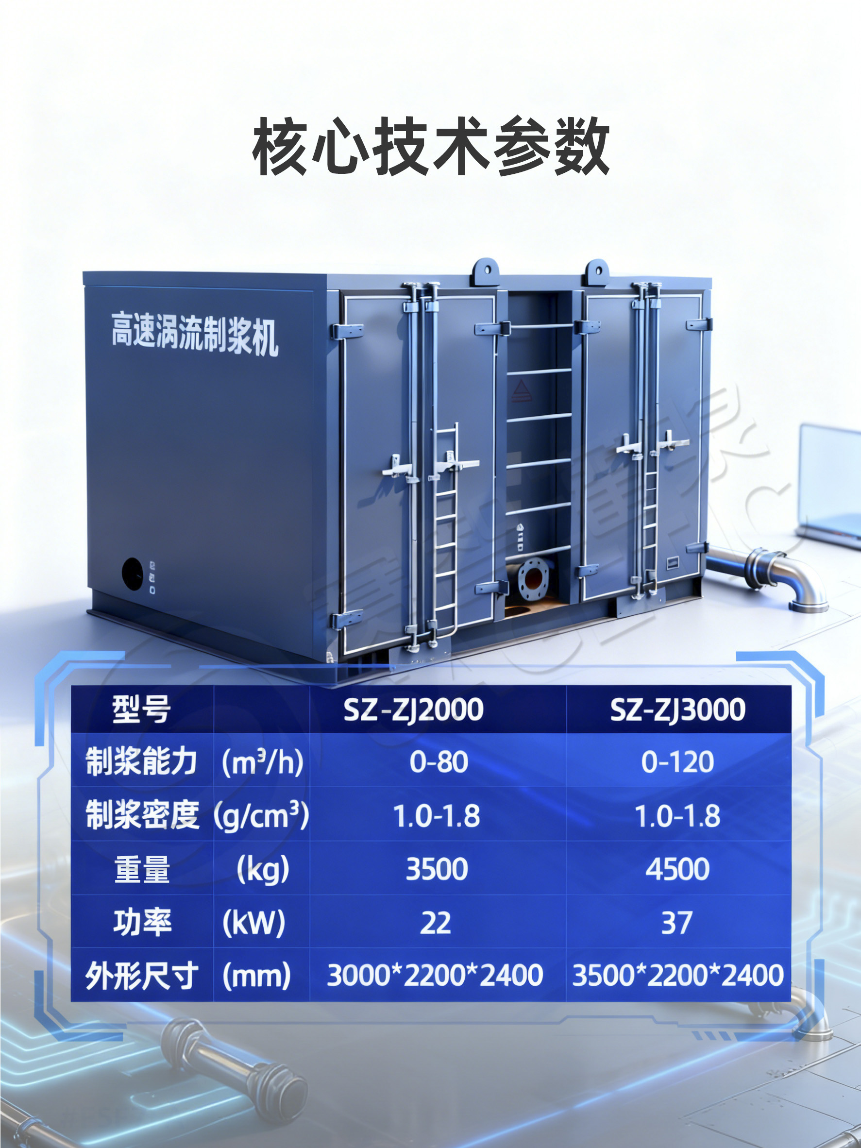 高速渦流制漿機